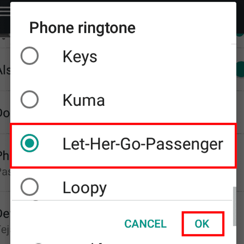 How to set Ringtone in Moto E4 Plus Step 8