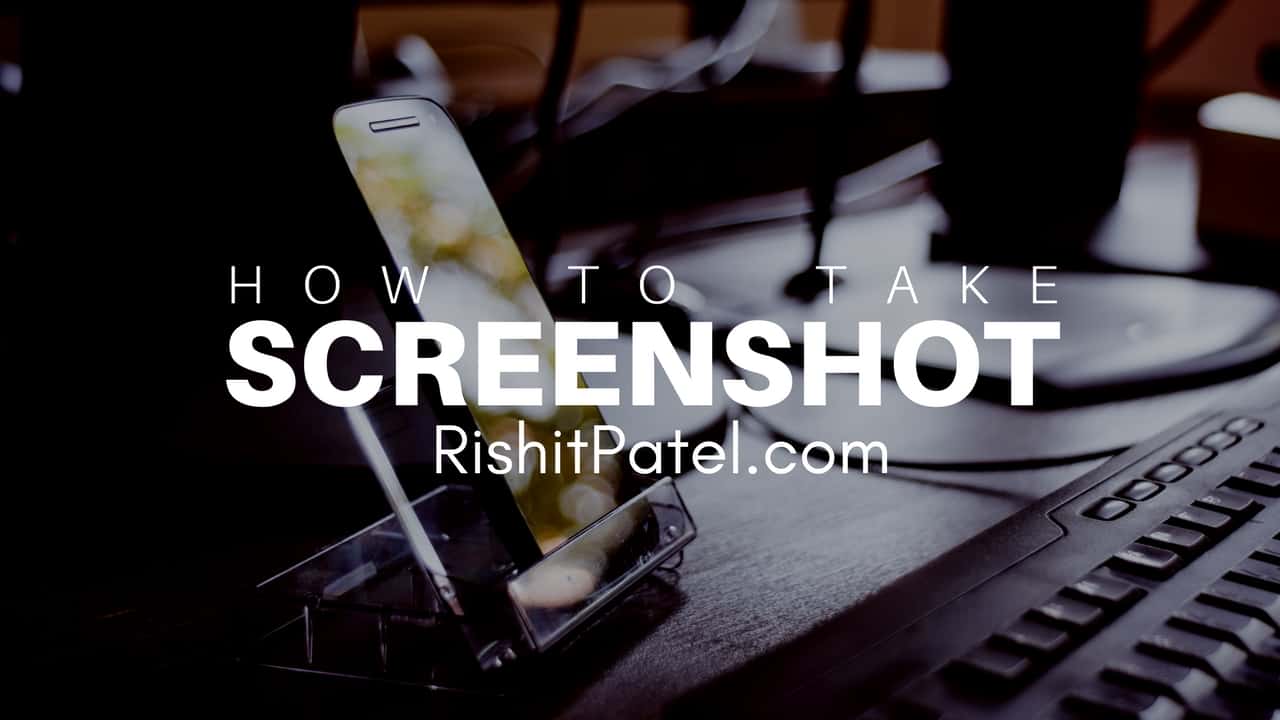 How to take Screenshot in Xiaomi Redmi Note 3 Pro